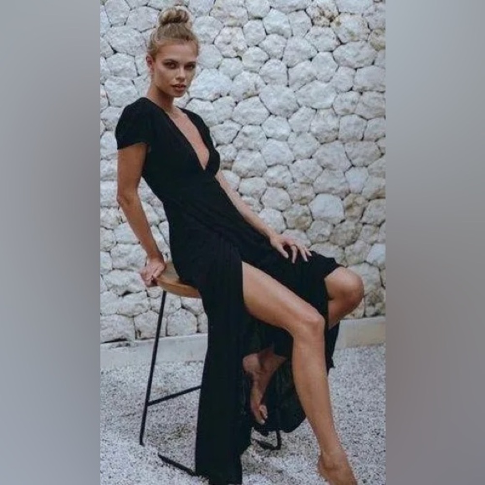 NWT Pampelone Black Manon Dress